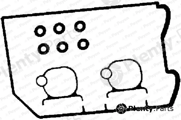 Payen HM5231 — Gasket Set, cylinder head cover