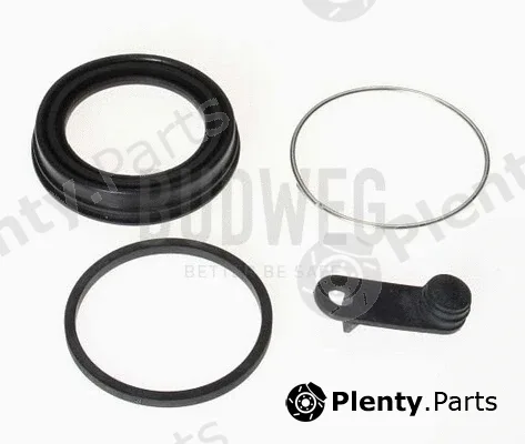 Budweg Caliper 184836 — Seal, brake caliper piston
