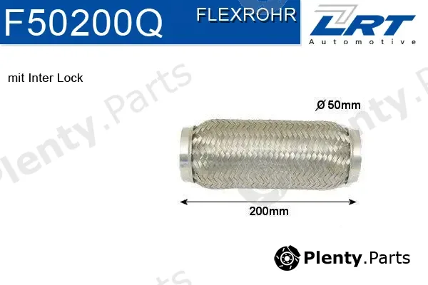 LRT F50200Q — Flexible Pipe, exhaust system