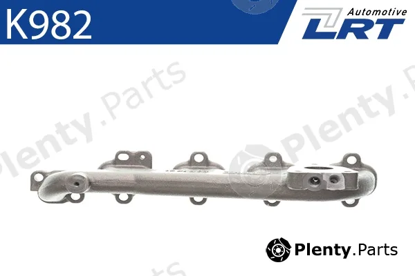 LRT K982 — Manifold, exhaust system