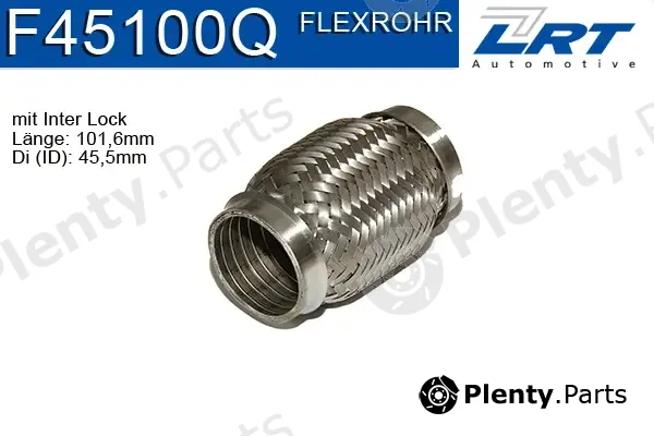 LRT F45100Q — Flexible Pipe, exhaust system