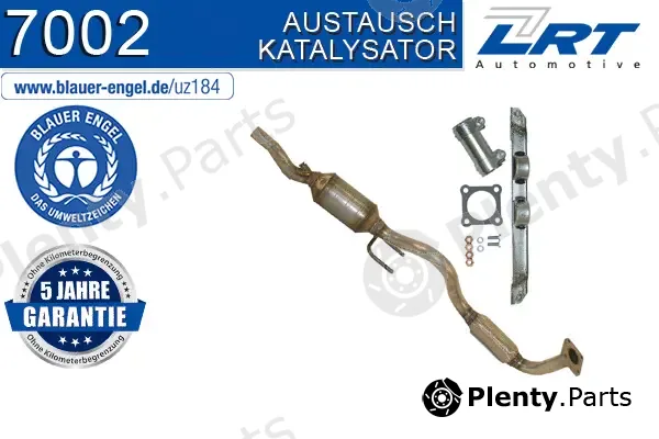 LRT 7002 — Catalytic Converter ausgezeichnet mit "Der Blaue Engel"
