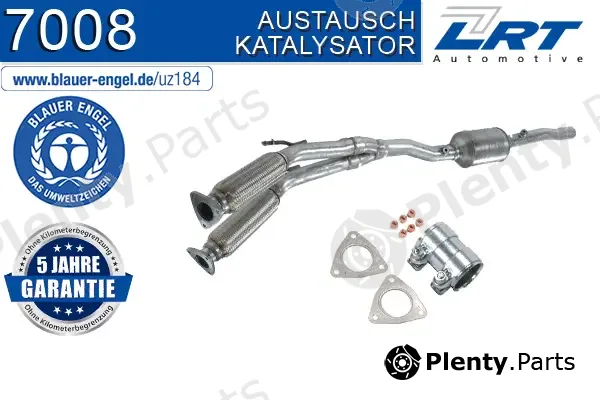 LRT 7008 — Catalytic Converter ausgezeichnet mit "Der Blaue Engel"