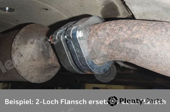HJS 82007050 — Flange, exhaust pipe