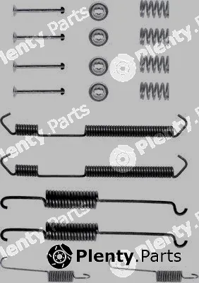 Pagid X0062 — Accessory Kit, brake shoes