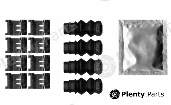 Pagid K0702 — Accessory Kit, disc brake pad