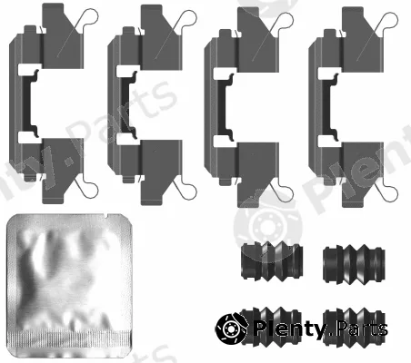 Pagid K0759 — Accessory Kit, disc brake pad
