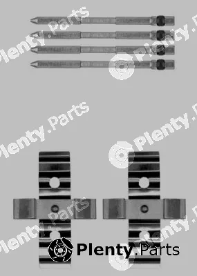 Pagid K0459 — Accessory Kit, disc brake pad