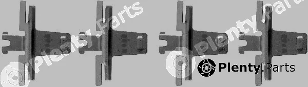 Pagid K0004 — Accessory Kit, disc brake pad