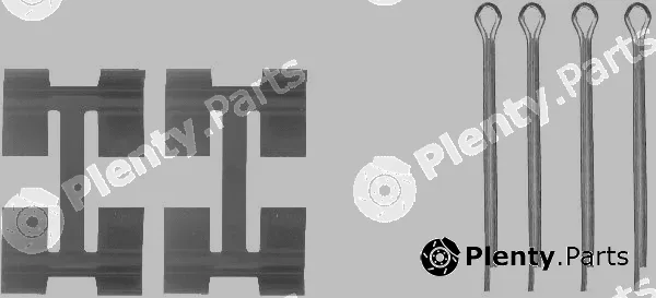 Pagid K0214 — Accessory Kit, disc brake pad