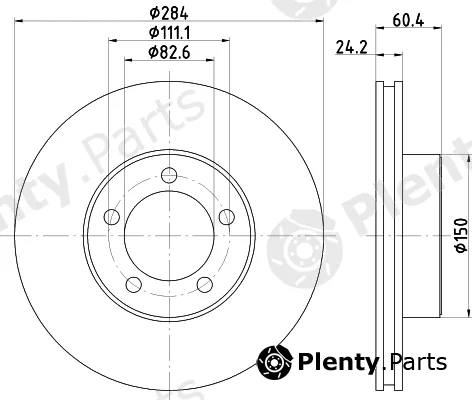 Pagid 51404 — Brake Disc