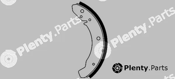 Pagid H1045 — Brake Shoe Set
