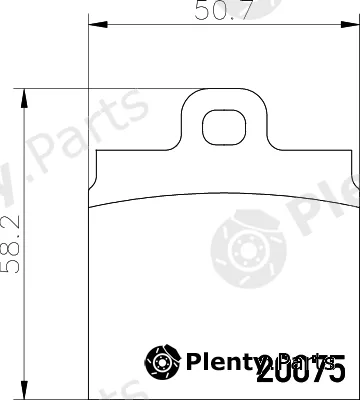 Pagid T0448 — Brake Pad Set, disc brake