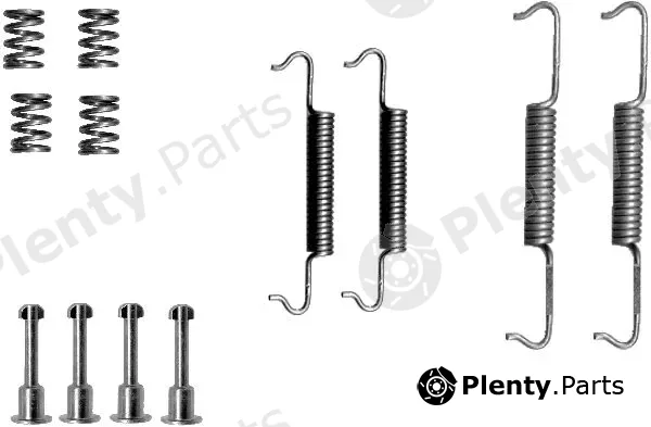 Pagid X0167 — Accessory Kit, parking brake shoes