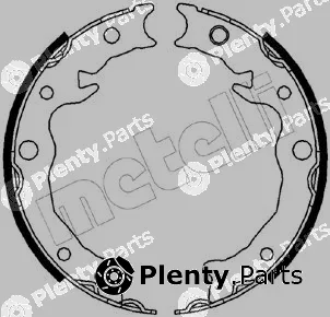 Metelli 53-0538 — Brake Shoe Set, parking brake