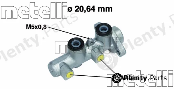 Metelli 05-0514 — Brake Master Cylinder