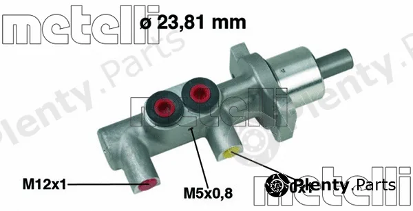 Metelli 05-0382 — Brake Master Cylinder