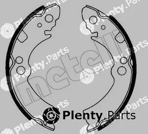 Metelli 53-0272 — Brake Shoe Set