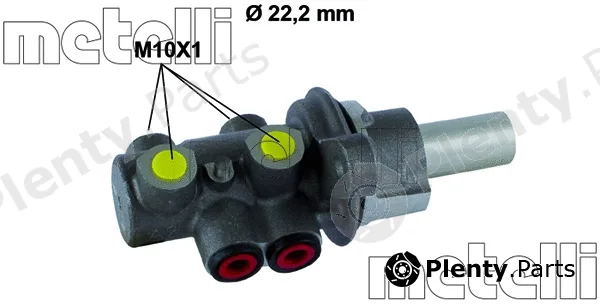 Metelli 05-0807 — Brake Master Cylinder