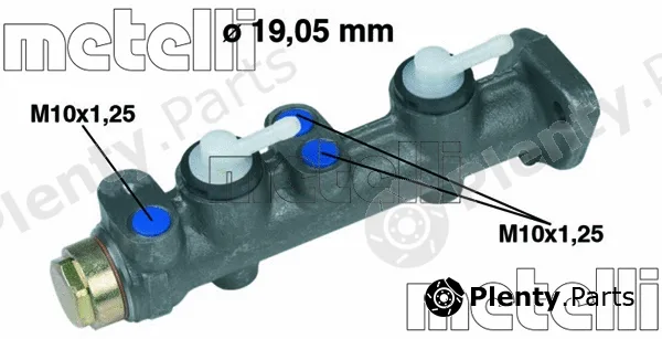 Metelli 05-0063 — Brake Master Cylinder