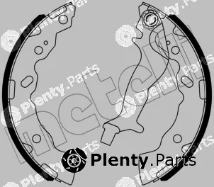 Metelli 53-0729 — Brake Shoe Set