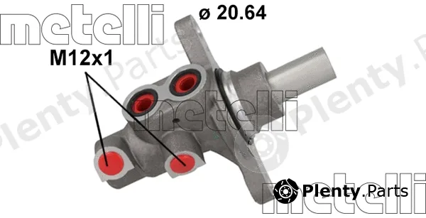 Metelli 05-0898 — Brake Master Cylinder