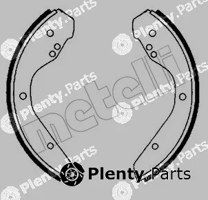 Metelli 53-0460 — Brake Shoe Set