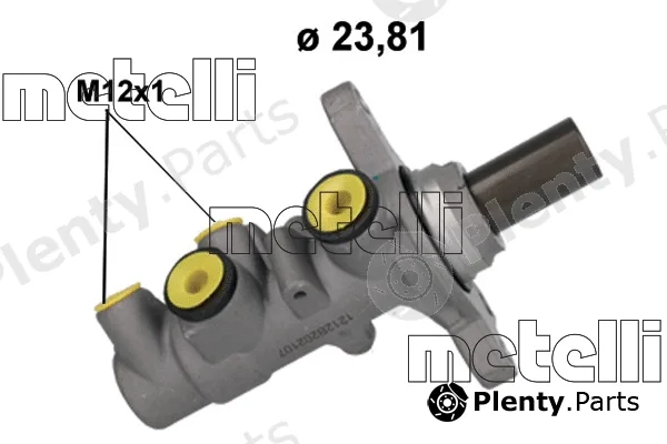 Metelli 05-1212 — Brake Master Cylinder