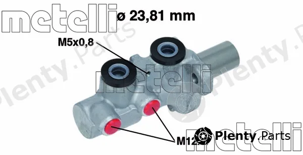 Metelli 05-0746 — Brake Master Cylinder