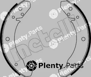 Metelli 53-0458 — Brake Shoe Set