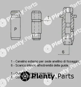 Metelli 01-2754 — Valve Guide Standard