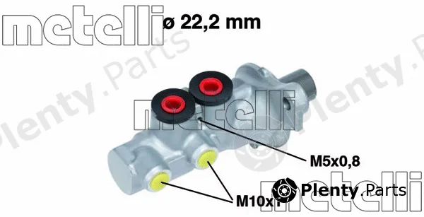 Metelli 05-0692 — Brake Master Cylinder