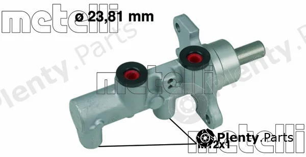 Metelli 05-0568 — Brake Master Cylinder