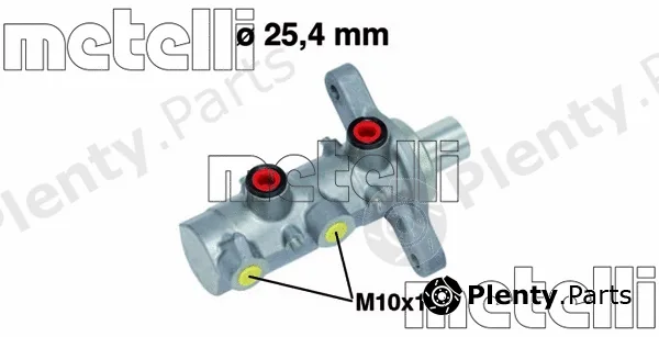 Metelli 05-0726 — Brake Master Cylinder