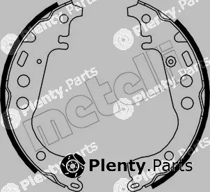 Metelli 53-0431 — Brake Shoe Set