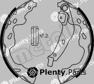 Metelli 53-0438 — Brake Shoe Set
