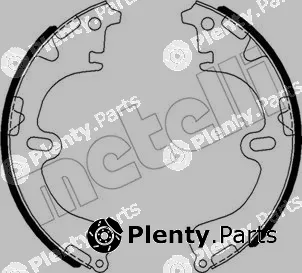 Metelli 53-0423 — Brake Shoe Set