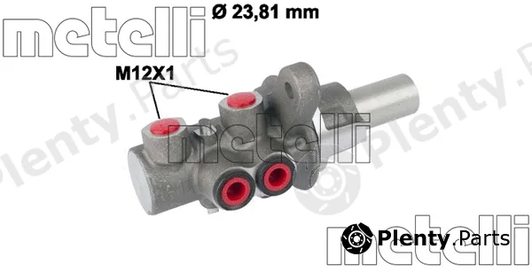 Metelli 05-0779 — Brake Master Cylinder