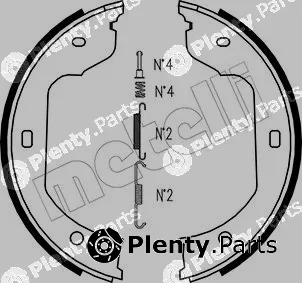 Metelli 53-0019K — Brake Shoe Set, parking brake