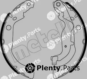 Metelli 53-0535 — Brake Shoe Set