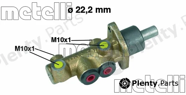 Metelli 05-0278 — Brake Master Cylinder