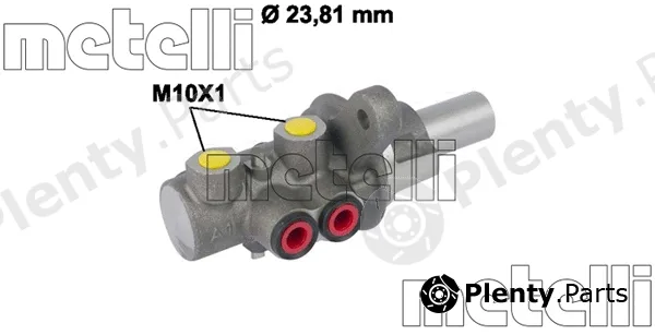 Metelli 05-0780 — Brake Master Cylinder