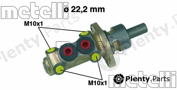 Metelli 05-0258 — Brake Master Cylinder