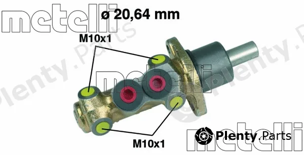 Metelli 05-0142 — Brake Master Cylinder