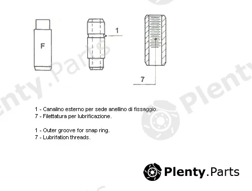 Metelli 01-1369 — Valve Guide Standard