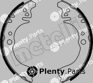 Metelli 53-0036 — Brake Shoe Set
