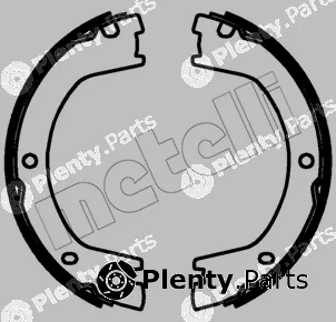 Metelli 53-0765 — Brake Shoe Set, parking brake