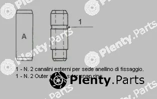 Metelli 01-2202 — Valve Guide Standard