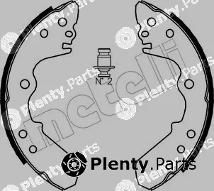 Metelli 53-0192 — Brake Shoe Set