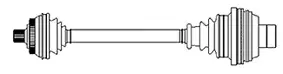 Metelli 17-0267 — Drive Shaft